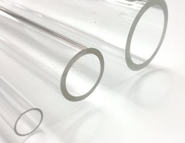 Оргстекло труба круглая экструзионная прозрачная блестящая PLEXIGLAS XT 1х20х18х2000 мм фото