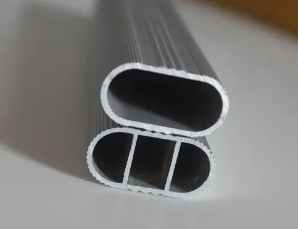 Профиль алюминиевый прессованный овальный Д1 10х5х1 мм ГОСТ 18591-91 фото