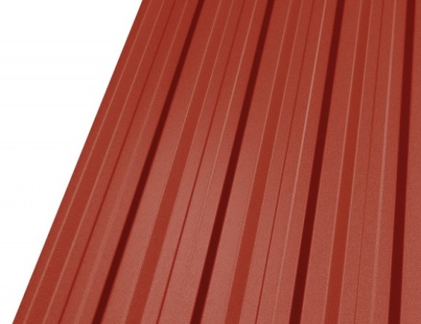 Профнастил стальной стеновой односторонний плоский гладкий лиственно-зеленый С44 0,7х44х1000х1047 мм ГОСТ 24045-94 фото