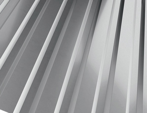 Профнастил стальной стеновой односторонний плоский гладкий мятно-зеленый С8 0,5х8х1150х1200 мм ТУ 1122-079-02494680-01 фото