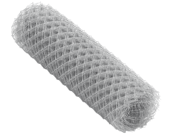 Сетка стальная рабица плетеная черная с квадратными ячейками с полимерным покрытием в рулоне Ст10 2х30x30 мм ГОСТ 5336-80 фото